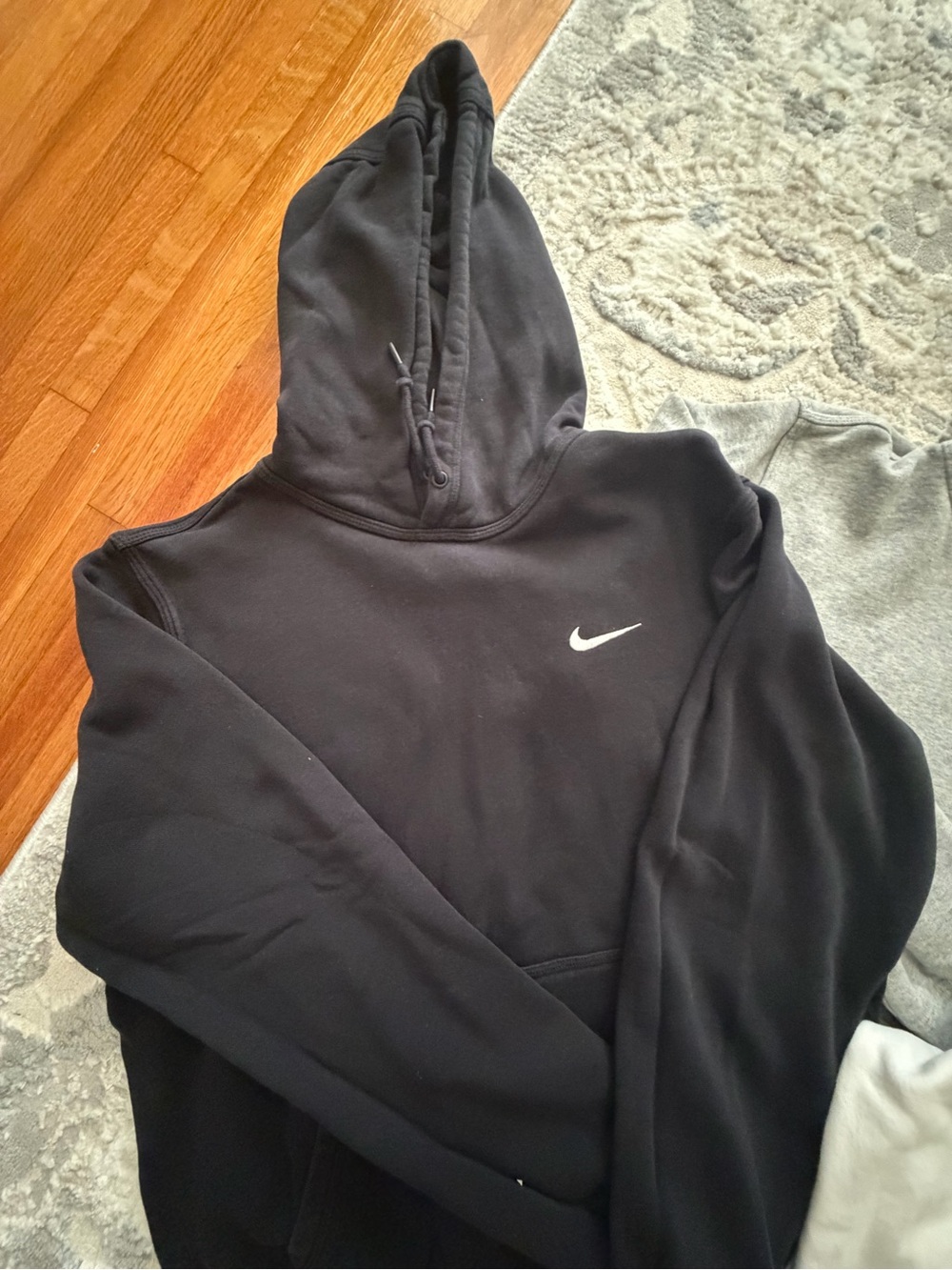 Nike Men’s White Zip-Up Hoodie Lot of 3 - Picture 3 of 4